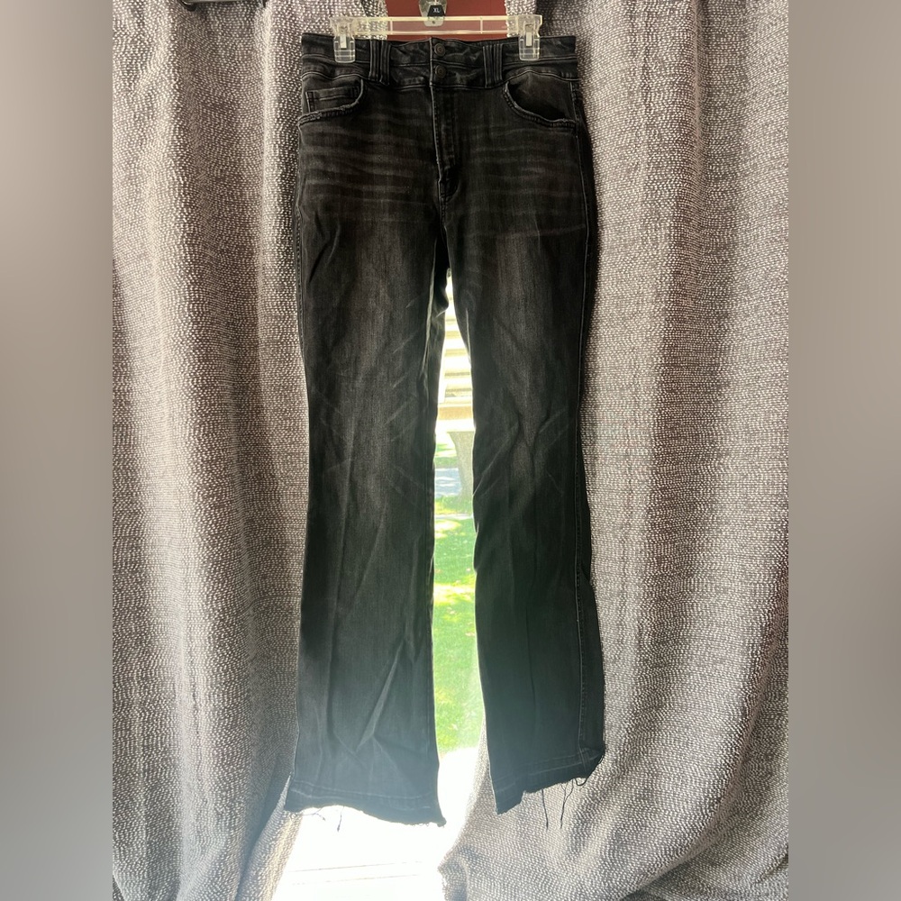 Flying monkey boot cut jeans high rise